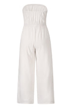 Tied Cutout Tube Wide Leg Jumpsuit