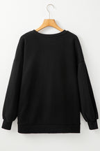 Round Neck Long Sleeve Sweatshirt