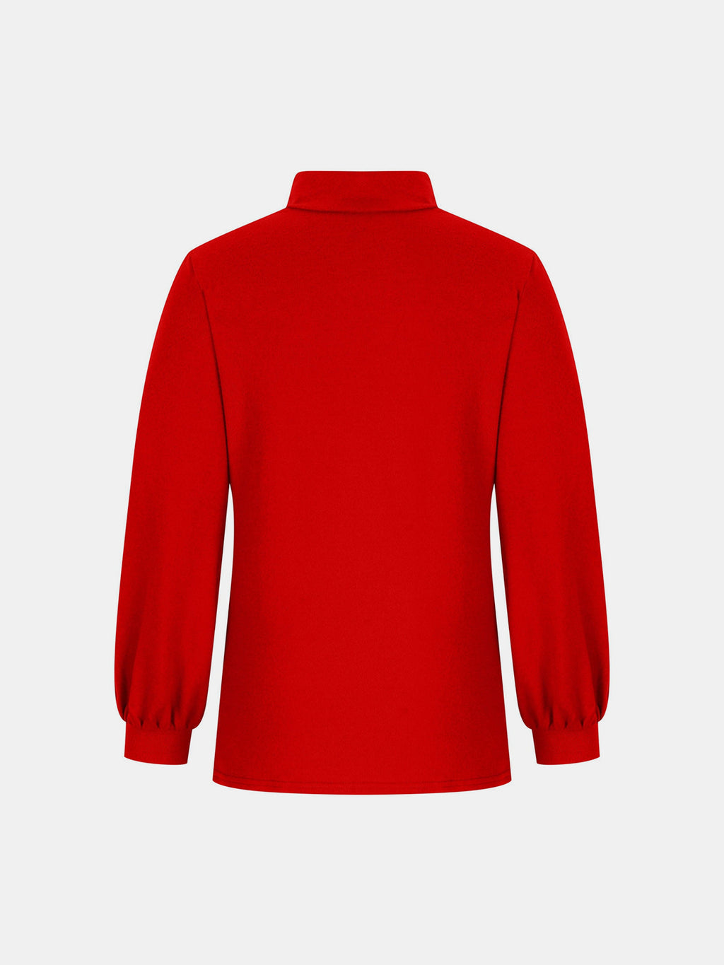 Full Size Mock Neck Long Sleeve T-Shirt