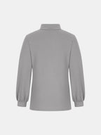 Full Size Mock Neck Long Sleeve T-Shirt