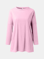 Full Size Round Neck Long Sleeve T-Shirt