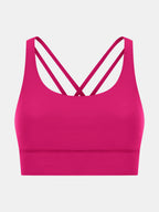Millennia Crisscross Scoop Neck Active Tank