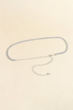 Rhinestones Alloy Belt